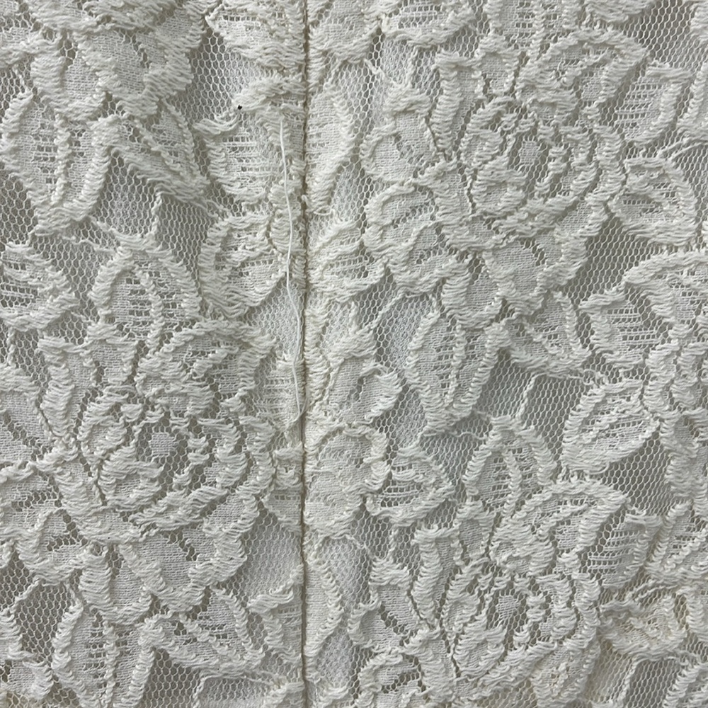 Reformation Cream Lace Mini Dress - Picture 4 of 10